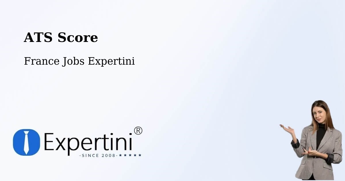 Resume ATS Score & Job Description Match Tool – Bavans - France Jobs Expertini